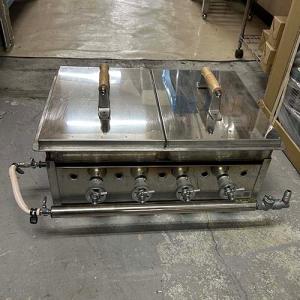 都市ガス　餃子 卓上餃子焼器 伊東金属工業所 GKW18 都市ガス 業務用 中古/送料別途