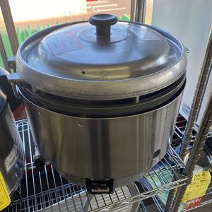 中古】ガス炊飯器 3升 リンナイ(Rinnai)(Rinnai) RR-30S2 幅465×奥行 