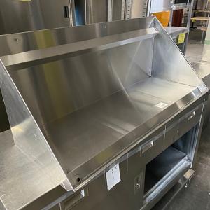 【中古】水切り棚 幅1000×奥行400×高さ430 【送料別途見積】【業務用】