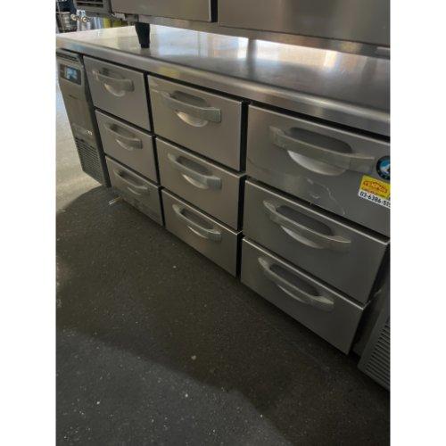 冷蔵庫ドロワーコールドテーブル ホシザキ RT-165DDCG 業務用 中古/送料別途見積