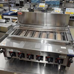 送料無料 新品 タニコー ガス赤外線グリラー 下火式 TMS-TIG-4 : 厨房