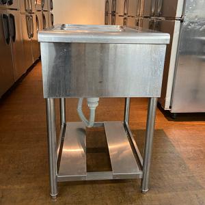 【中古】一槽シンク BGなし 幅500×奥行600×高さ800 【送料無料】【業務用】