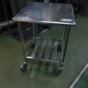 【中古】移動台 幅600×奥行600×高さ800 【送料別途見積】【業務用】【姫路店在庫】