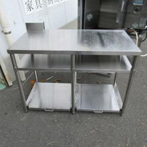 【中古】特注炊飯台 幅1200×奥行650×高さ860 【送料別途見積】【業務用】【立川店在庫】