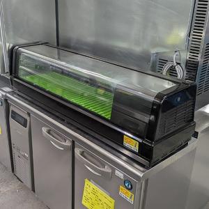 ■中古品 ホシザキ冷蔵ネタケース HNC-150B-L-B 2015年製 1500ｘ345ｘ270ｍｍ 動作問題なし 寿司ネタ 冷蔵ショーケース■ HNC-150B-R-B ホシザキ 冷蔵ネタケース｜テンポスドットコム通販サイト
