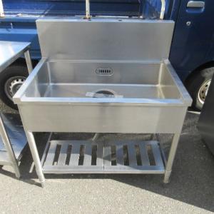 LIXIL 業務用一槽流し台(バックガード付き) 幅:80cm 奥行:60cm LIXIL 業務用一槽流し台(バックガード付き) 幅:80cm 奥行:60cm