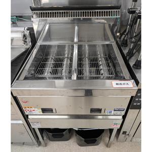 MGF-13WK 【マルゼン】 ガスフライヤー 13L×2 2槽式 幅630×奥行600×高