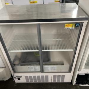 ホシザキ SSB-85AT ガラス冷蔵庫 スライド扉 2段棚 ホシザキ星崎 小型冷蔵ショーケース ガラススライド扉 ビール お酒