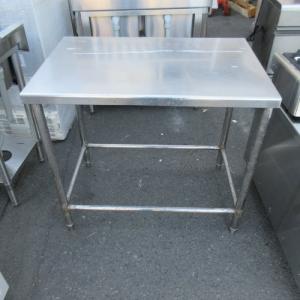 ステンレス作業台　三方枠　厨房用　中古　送料込み ステンレス 作業台 三方枠 業務用 調理台 600×600