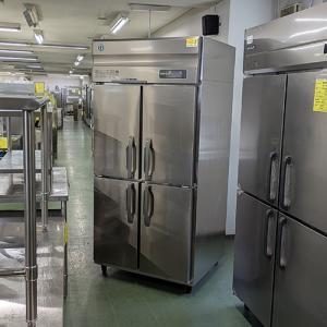 ホシザキ縦型冷蔵庫 業界最長1年保証】【中古】縦型冷蔵庫 ホシザキ HR-90A-1 幅900×奥行