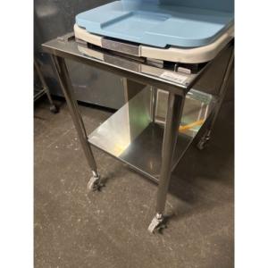 【中古】シャリロボ台 幅400×奥行600×高さ800 【送料別途見積】【業務用】【福岡店在庫】