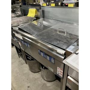 ニチワ オートリフト フライヤー 電気式 TEF-18-6-2LSP 3P200V 業務用