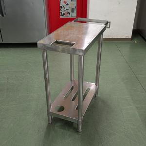 ⭐︎中古品　作業台　720×380×800mm  厨房機器⭐︎ 値下げ】【中古】 A08000 作業台 引出し付 ステンレス 作業テーブル