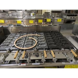 たい焼き器　6匹2連　ミツモト　【プロパン用】 たい焼き器 6匹2連 ミツモト 【プロパン用】 生活家電