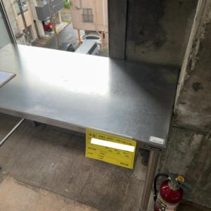 【中古】作業台 BGなし 幅1200×奥行600×高さ800 【送料別途見積】【業務用】【名古屋西店在庫】