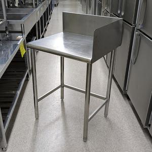 【中古】作業台 三方枠 BGあり 幅620×奥行540×高さ800 【送料別途見積】【業務用】【野田店在庫】