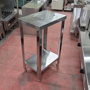 【中古】作業台 BGなし 幅475×奥行325×高さ800 【送料別途見積】【業務用】【東京ラーメン専門館在庫】