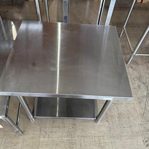 【中古】作業台 幅700×奥行600×高さ640 【送料別途見積】【業務用】【名古屋千種店在庫】