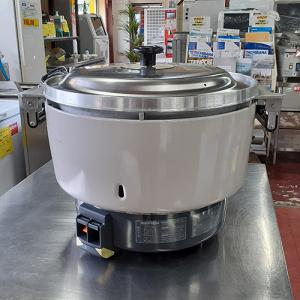 中古】ガス炊飯器 5.5升 リンナイ(Rinnai) RR-550C 幅569×奥行485×高さ 