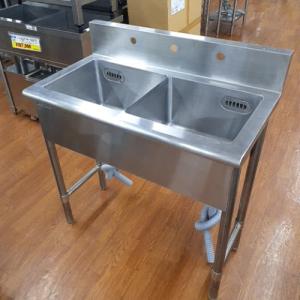中古二槽シンクの通販ならテンポスドットコム