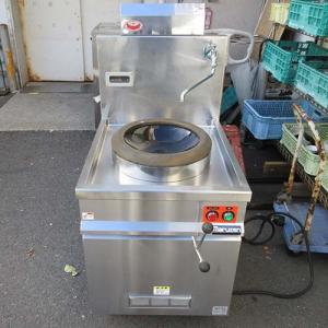 都市ガス タニコー ブロワー付中華レンジ 1口 ドラゴンIL ガス＋100V