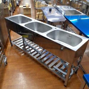 中古三槽シンクの通販ならテンポスドットコム