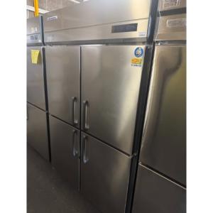 【中古】縦型冷凍庫 北沢産業 KGRN-124FMD-F 幅1200×奥行650×高さ1950 三相200V 【送料別途見積】【業務用】【福岡店在庫】