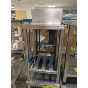 【中古】作業台 BGあり 幅450×奥行450×高さ750 【送料別途見積】【業務用】【宮崎店在庫】