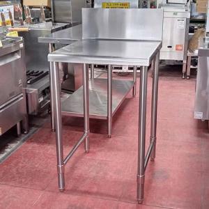 【中古】作業台 BGあり 幅540×奥行600×高さ850 【送料別途見積】【業務用】【東京ラーメン専門館在庫】
