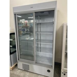 中古 冷蔵庫③ リーチインショーケース 業務用縦型4枚扉 パススルー