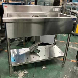 タニコー 一槽シンク(バックガードあり) 型式：TRE-1S-60 送料無料