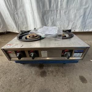 マルゼン（MARUZEN） M-222C 業務用 ガステーブルコンロ 親子 2口