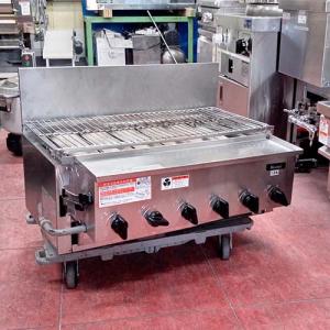 送料無料 新品 タニコー ガス赤外線グリラー 下火式 TMS-TIG-4 : 厨房