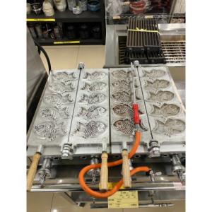 業務用大判焼き器　中古 ラスト1台 業務用 中古大判焼き器 今川焼き器 20穴天然ガス 使用回数3