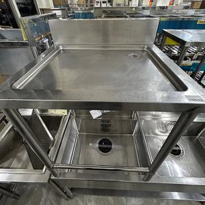 マルゼン 作業台・引出しスノコ板付 BWD-076 業務用 業務用作業台