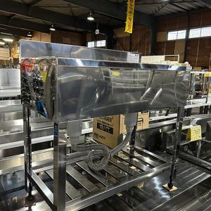 二槽シンクW1000×D600×H800+100mm【東京圏限定】A2-1000業務用 : 遠信