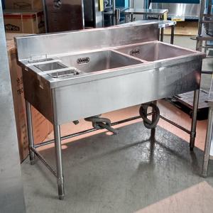 中古二槽シンクの通販ならテンポスドットコム