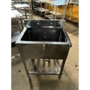 ★中古品 1槽シンク 横幅295mm×奥行600mm×高さ820 中古一槽シンクの通販ならテンポスドットコム