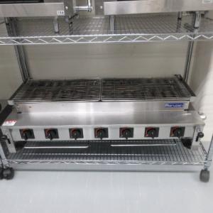 マルゼン（MARUZEN） MGK-314B ガス下火式焼物器 炭焼き 熱板タイプ