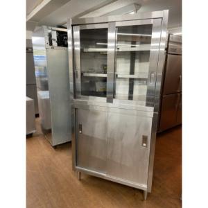 ステンレス収納庫 キャビネット 収納棚 業務用 両開き戸 法人様限定