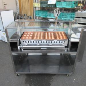LPガス用 片面2丁（半自動たこ焼き器）山下金物製 （送料無料