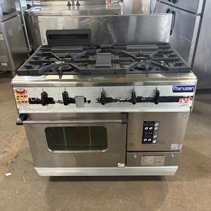 中古ガスレンジ・ガステーブル【都市ガス用】 中古】マルゼン ガスレンジ RGR-1274C* 都市ガス｜2019年製 ｜中古厨房