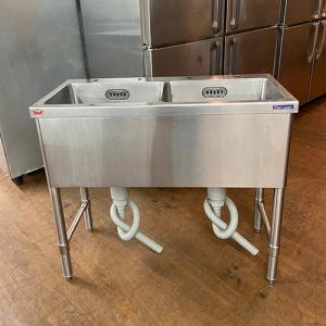 中古二槽シンクの通販ならテンポスドットコム