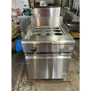 中古厨房 タニコー ゆで麺機 THU-60A 9テボ 都市ガス 600×750×800