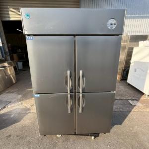 業界最長1年保証】【中古】縦型冷凍冷蔵庫 2凍2蔵 大和冷機 403YS2-EX 
