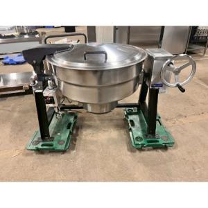 業務用)(新品) タニコー ガス回転釜 TRK-110DF 幅1390×奥行1035×高さ