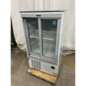 美品!!　Panasonic SMR-S75B 冷蔵庫 131L 業界最長1年保証】冷蔵ショーケース 小型131L パナソニック(Panasonic