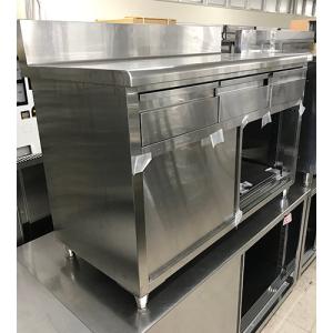 （4075-0）業務用 ステンレス 二段 作業台 幅800mm 奥行270mm 高さ780mm　 中古 厨房 店舗 調理台 ステンレス作業台 板厚1.2mmモデル 700×600×800 業務用
