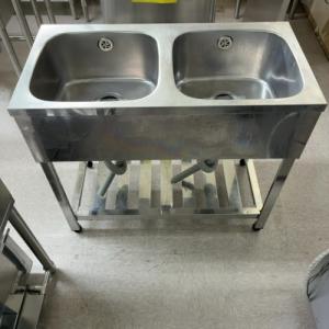 中古二槽シンクの通販ならテンポスドットコム