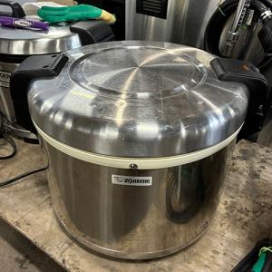 Thunder Group 保温ジャー 2.2升 4L 木目/ステンレス 業務用 電気不要